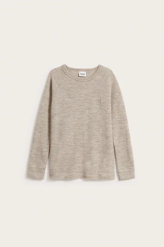 Kappahl | Ulltrøye i merinoull Kaxs Melert beige 98/104 | Barn