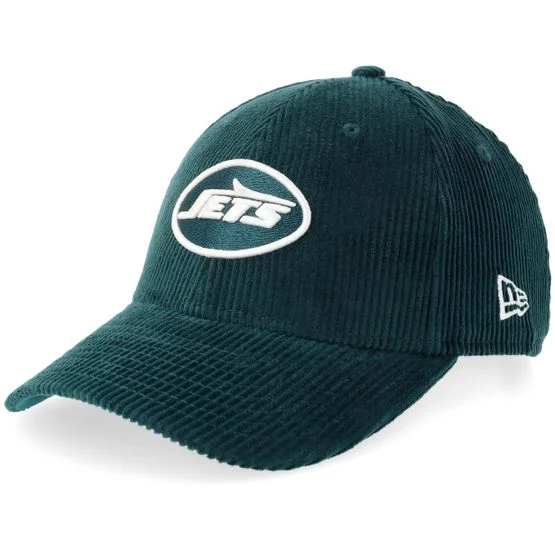 New Era - New York Jets NFL Corduroy 9FORTY Green Adjustable Adjustable Green Cap - NFL @ Hatstore