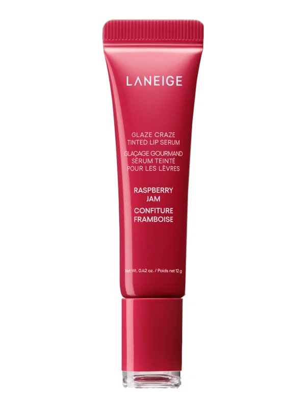 Laneige Glaze Craze Tinted Lip Serum Lip Balm Raspberry Jam 12 g 12.0g
