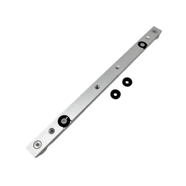 300mm Woodworking Aluminum Alloy Miter Bar T-Track Table Saw Router Gauge Rod DIY Tool Silver