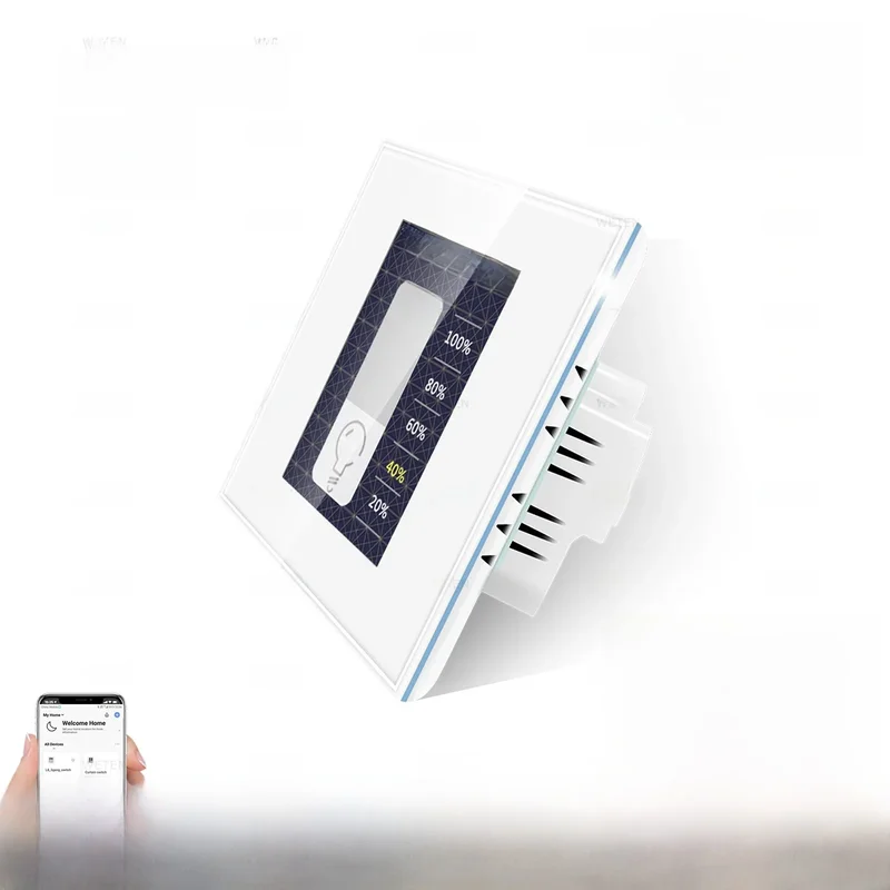 AliExpress - Tuya LCD Dimmer Smart Wifi Dimmer Schalter Smart Life App, Arbeit mit Home Assistant, Alexa Echo, Google Home EU US 220V 110V