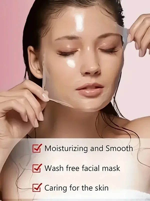 AliExpress - Kollagen-Peeling-Maske, Biotin Collagen Wrap Mask Tag und Nacht, tiefe Feuchtigkeit, Nachtpflege-Maskencreme.