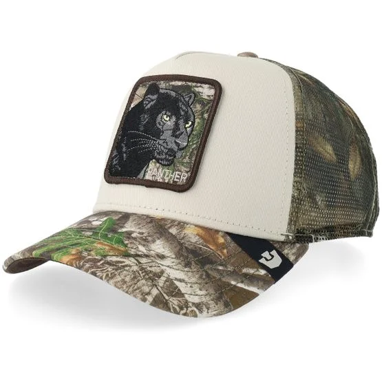 Goorin - Camo trucker Casquette - Realtree Edge Black Panther Stone/Camouflage A-Frame Trucker @ Hatstore