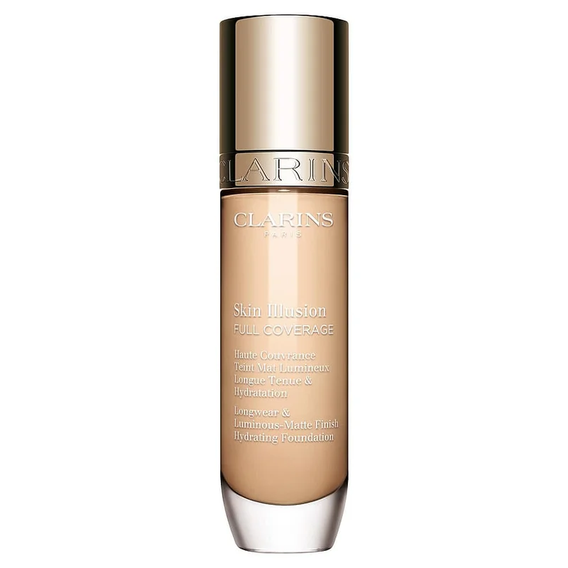 Clarins Skin Illusion Full Coverage Foundation 100.3N, Makeup, Ansigt, Foundation