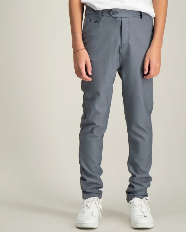 Les Deux Como Suit Pants Kids - Seasonal Bleu Pantalons Garçon - Kids Brand Store