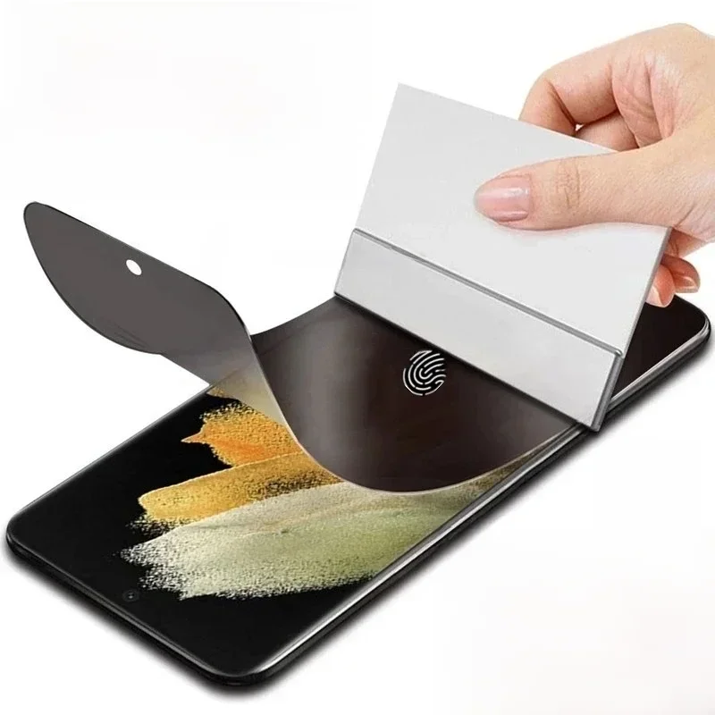 AliExpress - Film de protection d'écran hydroge anti-espion sur Samsung Galaxy, S9 Plus, Note 10, 20, S22, S21, S20, S23, S24, Ultra FE, 2 pièces