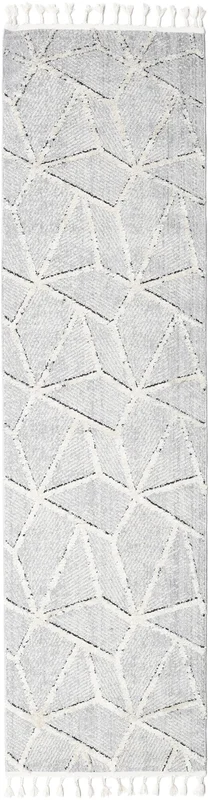 Scandic 80X300 Pequeño Gris Claro Pasillo Alfombra