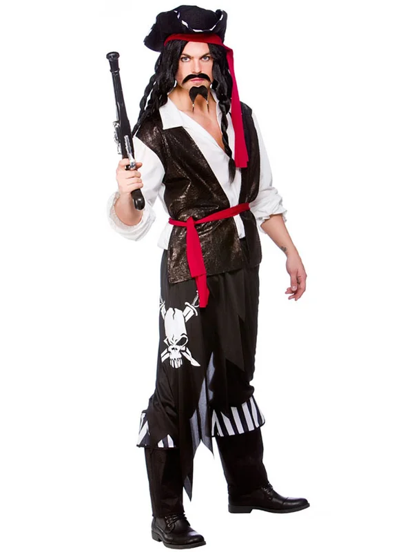 Caribisk Pirat Kostume Deluxe
