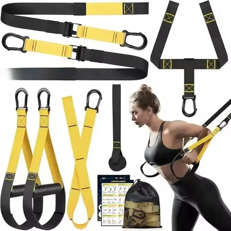 AliExpress - P3-Trx Suspension Training Gürtel Home Fitness Spannung Band Spannung Seil Widerstand Band Suspension Training System Gym Ausrüstung