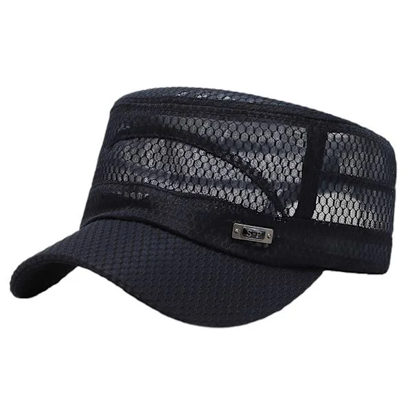 Justerbara solhattar utomhus mesh cap Andas Snapbacks hattar