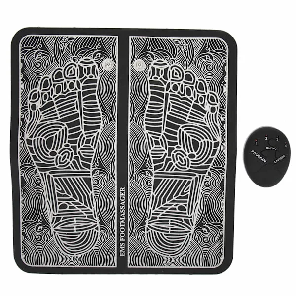 Elektrisk fotmassage matta EMS fotmassage platta fotmuskel ABS stimulatormaskin