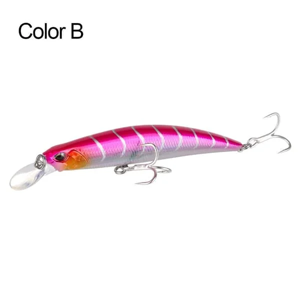 Sjunkande Minnow Baits Fiskkrokar FÄRG B FÄRG B