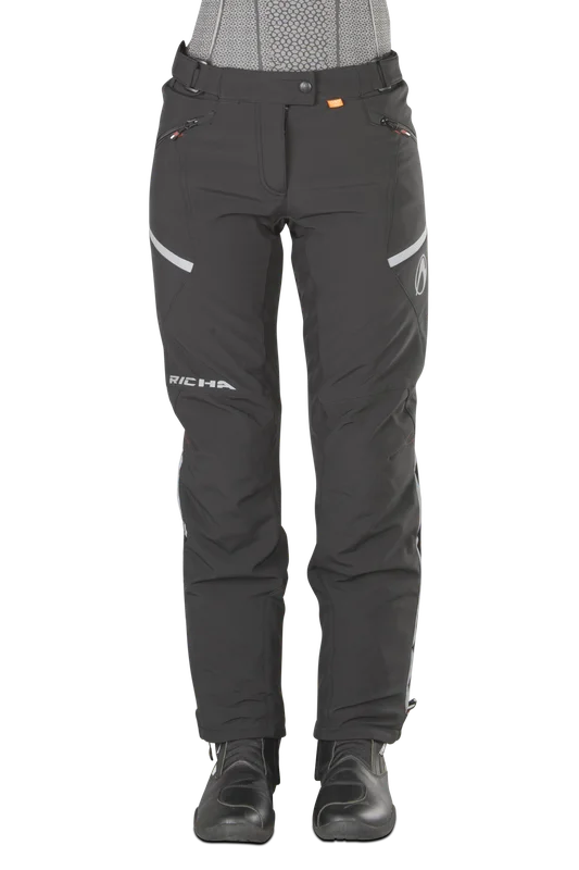 Naisten Housut Richa Softshell Musta L