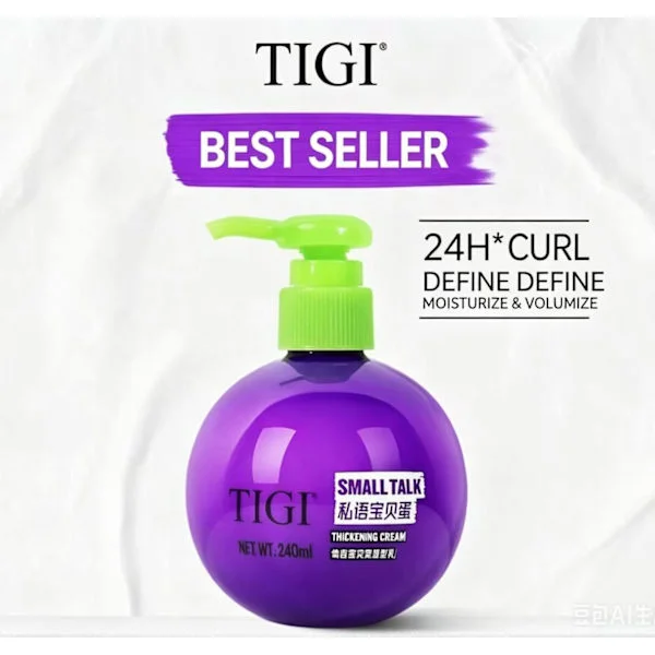 TIGI Bed Head Small Talk Hårförtjockningskräm, Volymgivande Stylingkräm 240ml