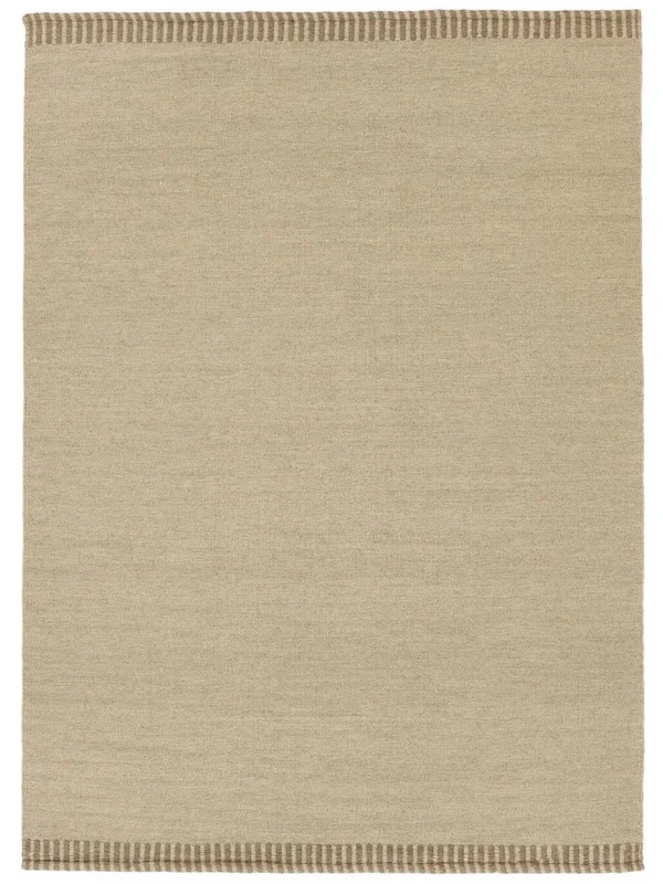 Visby 160X230 Beige Wool Rug