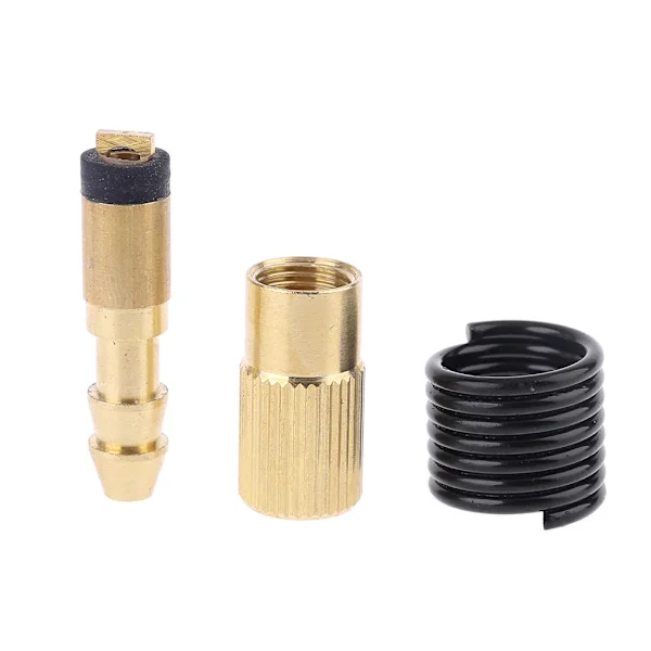 Kompakt adapter metall däckpump blåspistol adapter vrid-på-typ för pump