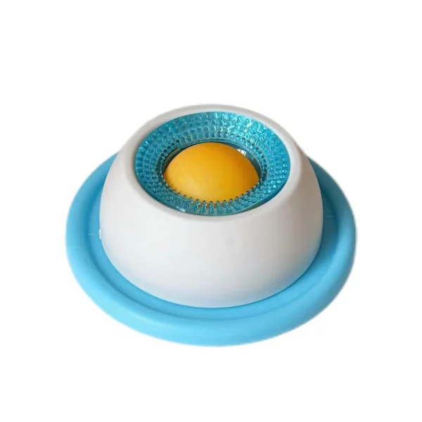 Dog Licking Toy, Slow Feeder, Treat Dispenser for Training & Enrichment, Home Use Blue (for dogs only)