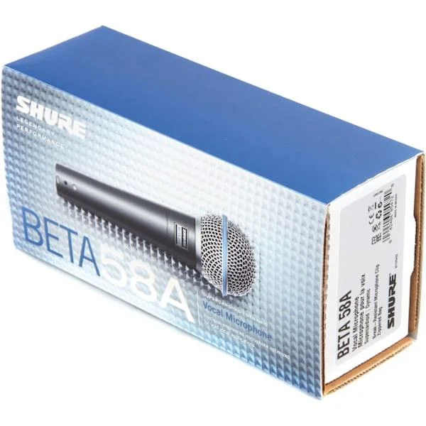 {xjxj}Shure BETA58A Mikrofon Vokal Mikrofon Kablet Mikrofon NY