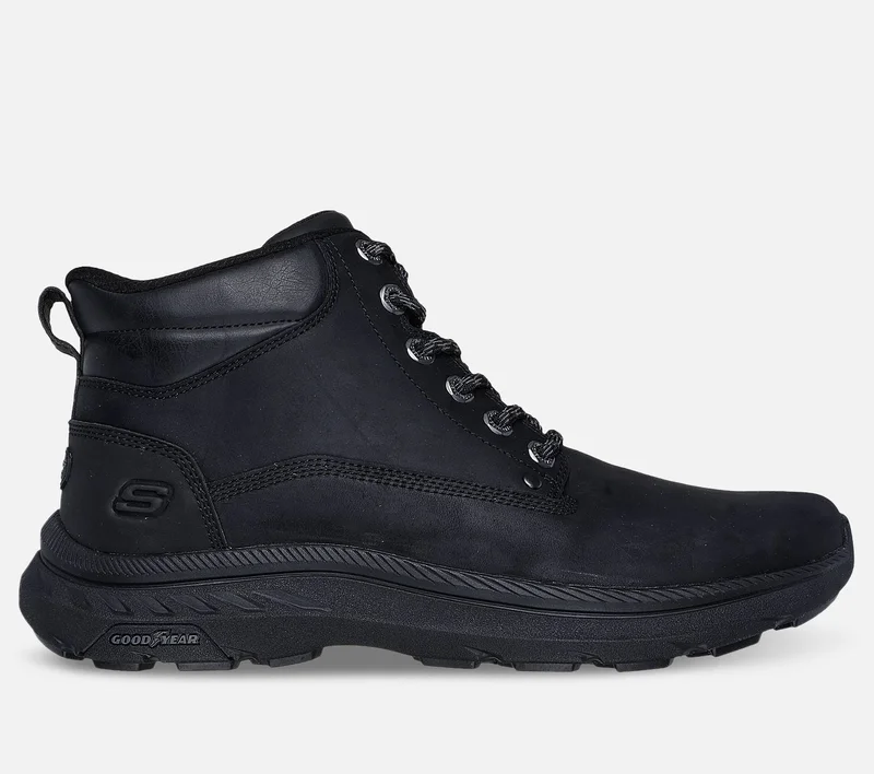 Skechers Støvler Herre - Relaxed Fit: Slip-ins Pollard - Waylon - Str. 40 - Med Air-Cooled Memory Foam & Goodyear Ydersål