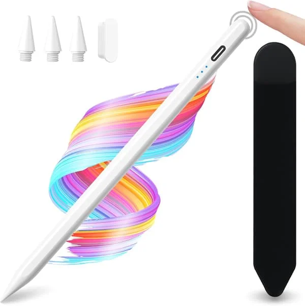 2025 Senaste Modell Stylus Penna för iPad A16 10:e / 11:e Generationen, 2X Snabb Laddning Tilt Känslighet Handflatsavvisning Penna för 2018-2025 iPad