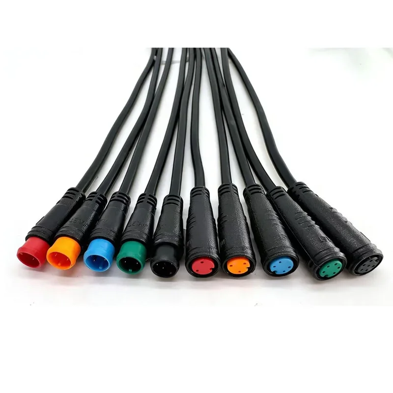 AliExpress - Wasserdichte Julet Elektrokabel 2/3/4/5/6/7-polig – Steckverbinder für E-Bike-Licht, Gashebel, E-Bremse, Display, E-Bike-Teile, 