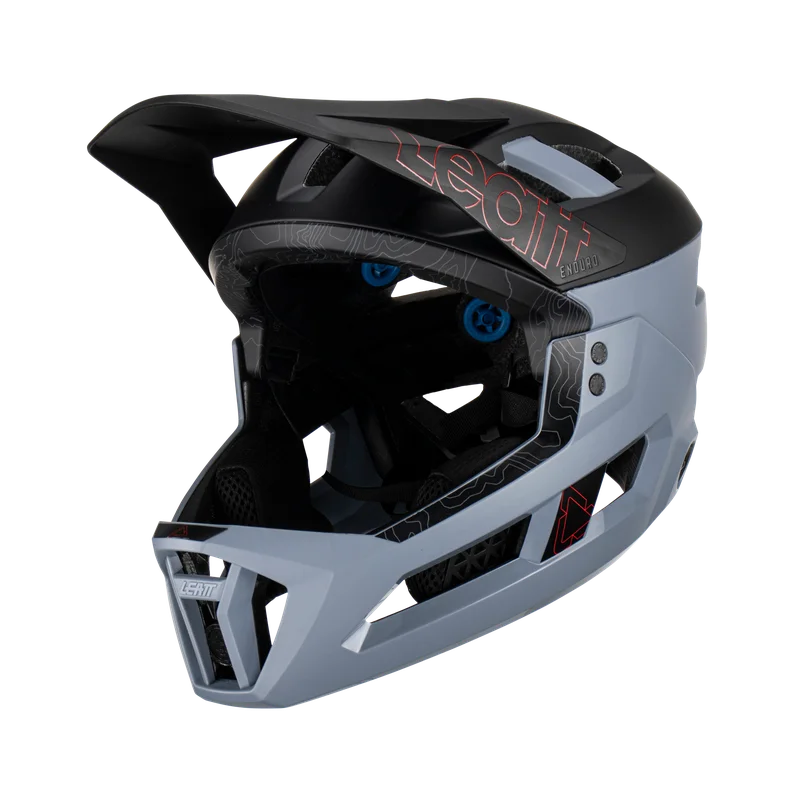 Casco MTB Downhill Leatt Enduro 3.0 V23 Titanio S