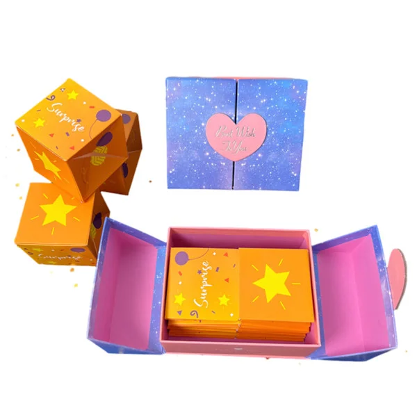 Fashionable Surprise Gift Box Set Cash Money Gift Box Valentine's Day Gifts 12