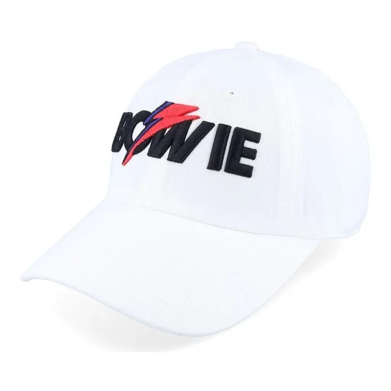 American Needle - Bianco unconstructed Cappellino - Bowie Ballpark White Dad Cap @ Hatstore