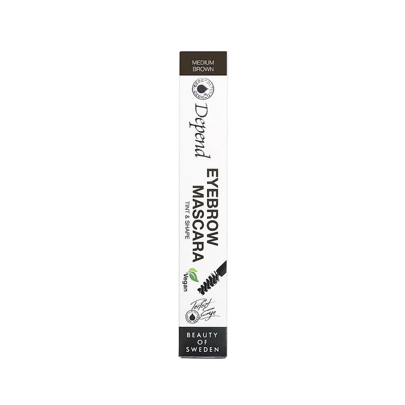 Depend Perfect Eye Eyebrow Mascara Tint & Shape Medium Brown, Makeup, Øjne, Øjenbryn