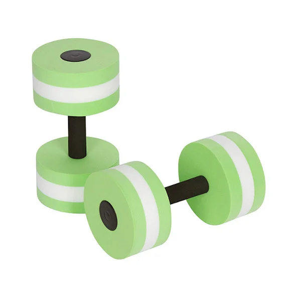 2 Pakke Aerobic Foam Manualer, Vannøvelse Manualer, Svømme Resistance Vann Barbell, Svømmi