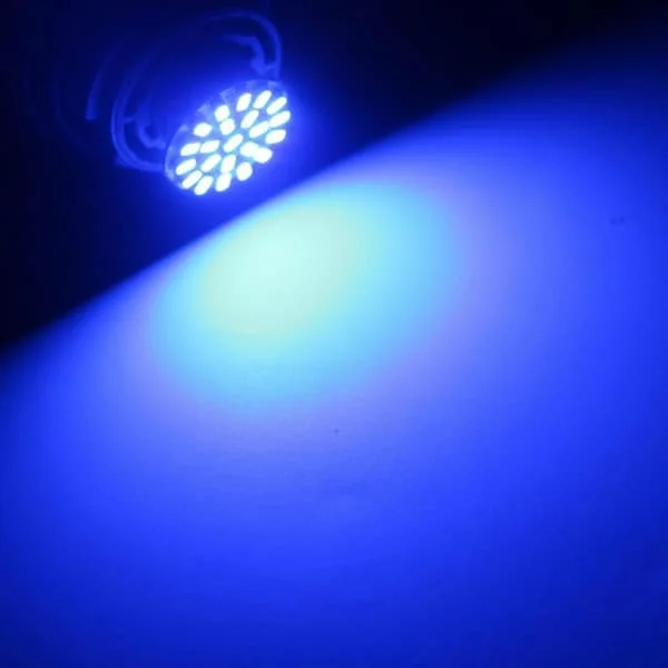 【BQ】1156 BA15S - 10 STK DC 24V 1206 22 SMD LED-pære P21W P21/5W S25 Automatisk blinkende indikatorlys - Hvit 1157 BAY15D