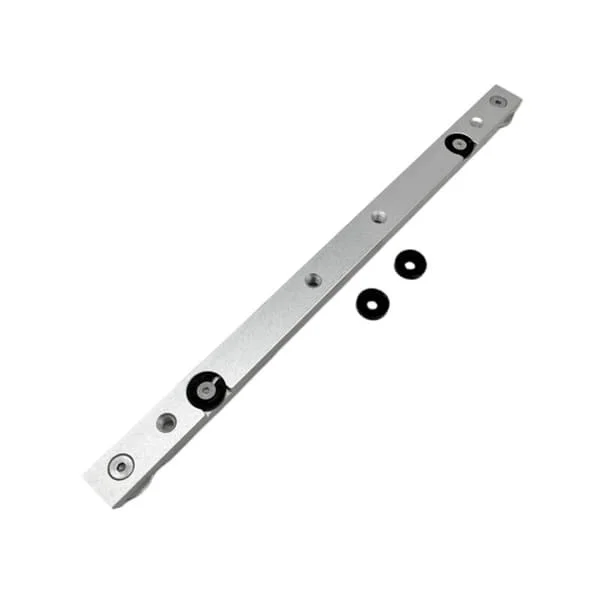 300mm Woodworking Aluminum Alloy Miter Bar T-Track Table Saw Router Gauge Rod DIY Tool Silver