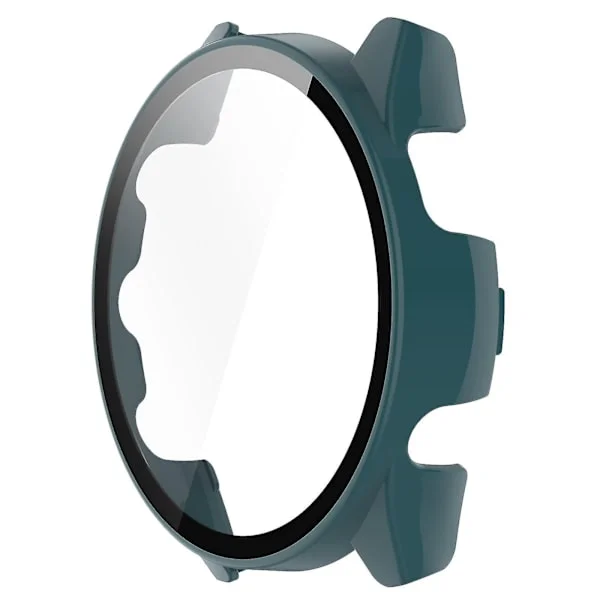 Huamade PC-fodral för Garmin Forerunner 265 Smart Watch med skärmskydd i härdat glas