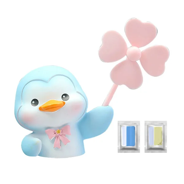 Penguin Car Air Freshener Clip Vent Outlet Aromatherapy Accessory Cartoon Design