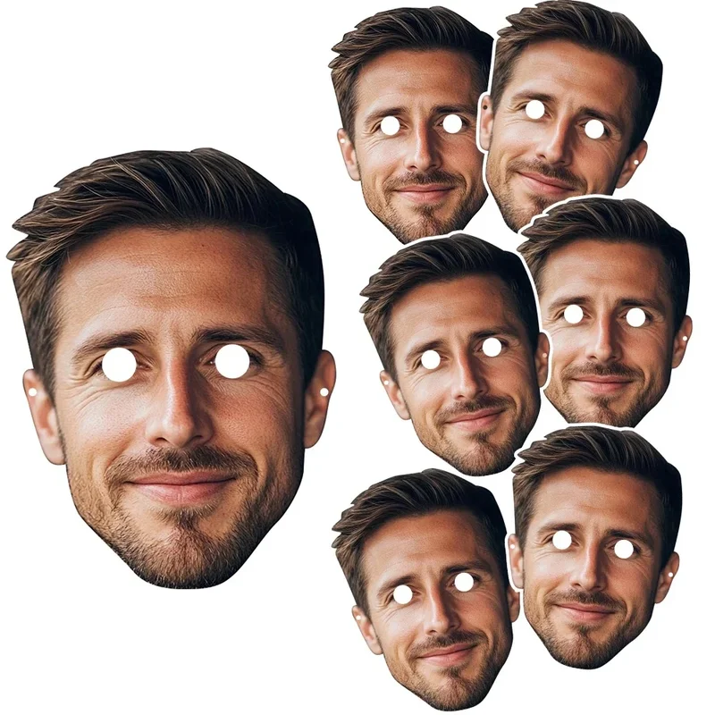 AliExpress - Masque facial personnalisé avec Photo personnalisée, accessoires de stand Photo pour Selfie, fournitures pour anniversaire, mariage, 