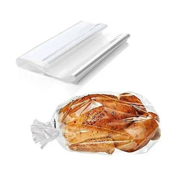 Paket med 10, Stor Ugnspåse 63*51cm Säker för Ugn eller Mikrovågsugn (FMY)