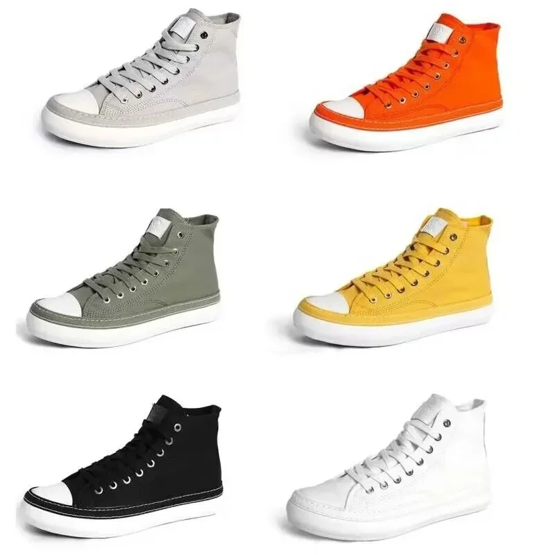 AliExpress - Nouvelles Bottes en Toile Unisexe Tendance, Baskets Homme Grande Taille, Chaussures en Toile Vulcanisée Femme, Chaussures Montantes 
