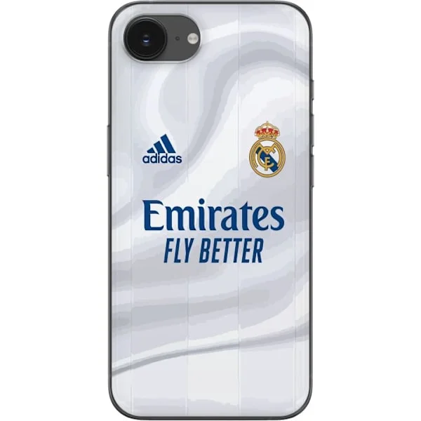 Kompatibelt Mobilskal till Apple iPhone 17e Vit sportdesign med fotbollsinspirerad känsla och moderna detaljer för mobilen