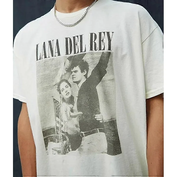Lana Del Rey T-shirt, 90-tals Lana Del Rey Vintage Tröja, Album Musik Tröja, Lana Del Rey Present Till Fans Tröja, Retro Countryhgduygb01[HK]