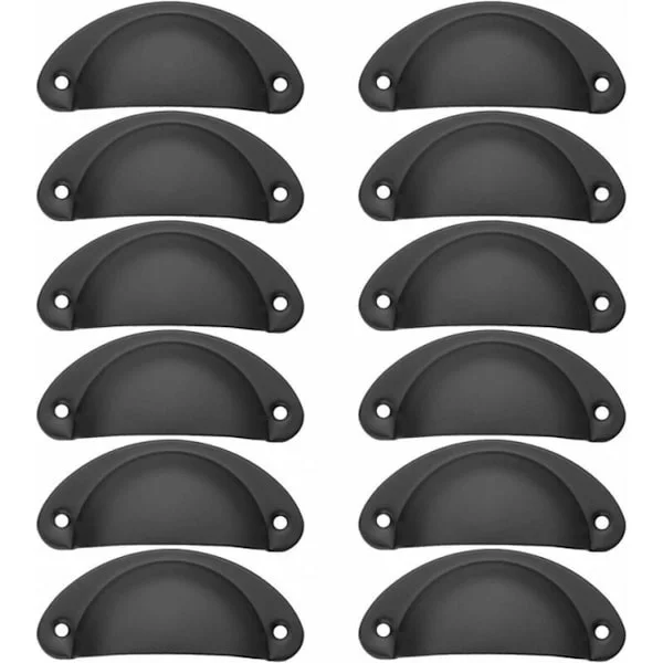 12 stycken - Lådhandtag - Skåphandtag - Skåpshandtag - Kökshandtag - Köksdörrhandtag - Skåphandtag - Lådhandtag