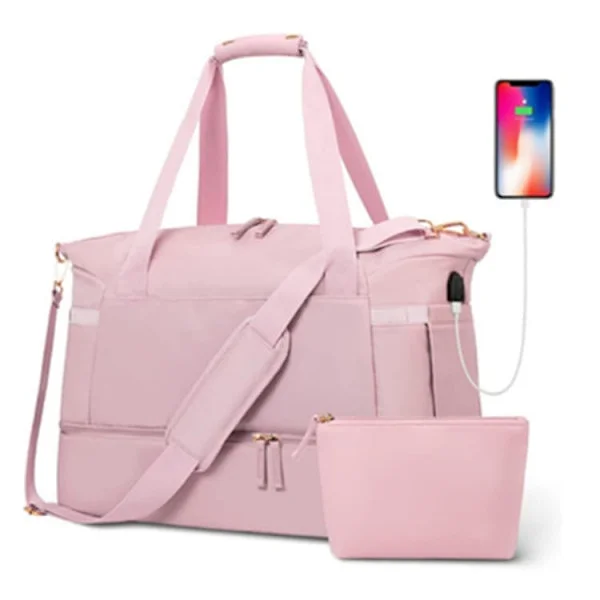 Waterproof Sports Bag with USB Charging - Large Gym Backpack for Men and Women