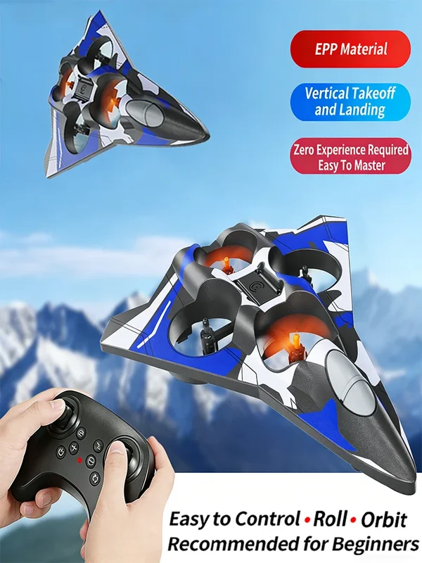 AliExpress - Schaumstoff RC Plane Fighter 2.4G Fernbedienung Stunt Glider 360 ° Rolling Flight Flying EPP-Schaumstoffflugzeug mit LED-Spielzeug für 