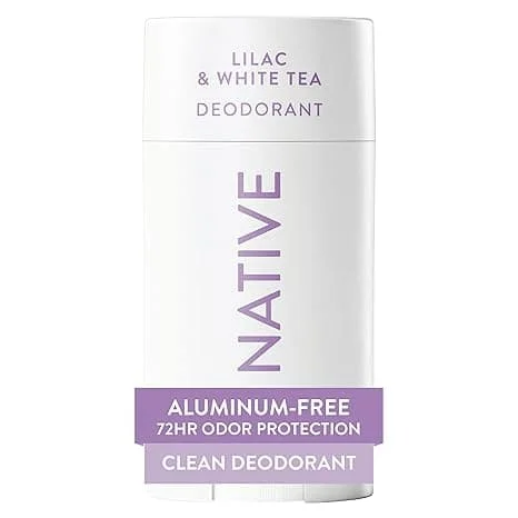 Naturlig deodorant innehåller naturliga extrakt, 72 timmars luktkontroll, deodoranter för män och kvinnor, aluminiumfri, kryddnejlika och vitt te 2,7 