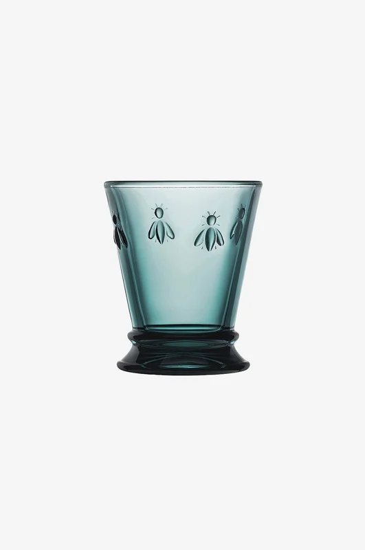 La Rochére - Vannglass Dark Blue Abeille 6 glass La Rochere - Blå - Glass - Fra Homeroom