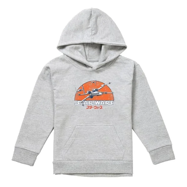 Star Wars Barn/Kids X-Wing Fighter Heather Hoodie 12-13 år