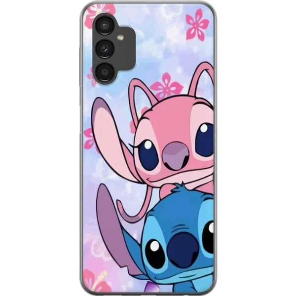 Kompatibelt Mobilskal till Samsung Galaxy A04s Stitch & Angel