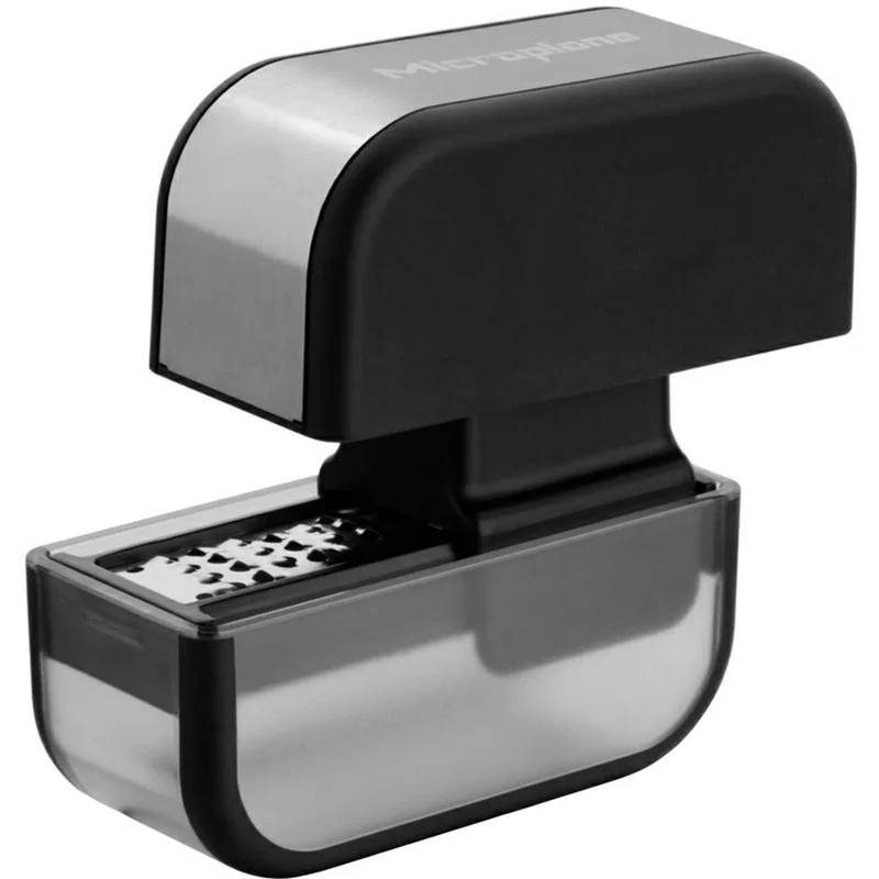 Microplane Hvidløgs Rivejern - Sort/sølv | KitchenOne