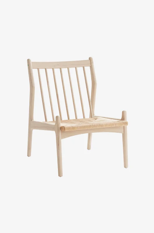Jotex - Loungestoel Wit Gezeept Eiken Wit gezeept eiken - VISBY - Koop Loungestoelen bij Jotex