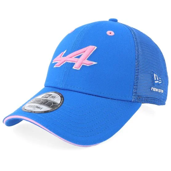 New Era - Azul adjustable Gorra - Alpine F1 F1 26 Summer League 9FORTY Blue Trucker @ Hatstore