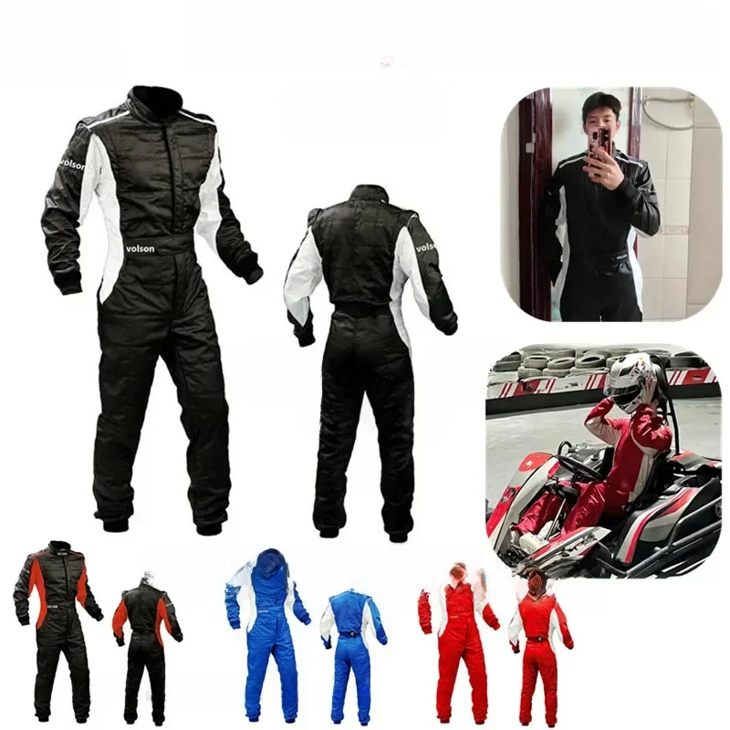 AliExpress - Combinaison de Kart pour adultes, combinaison de ATV, course tout-terrain, piste de moto, imperméable, logo, veste de moto résistante à 